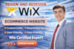 design wix mobile responsiveness, wix website theme template errror
