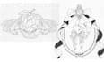 create custom,hand drawn fine line tattoo design