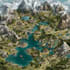 design a magical and immersive fantasy world map