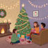 draw holiday cheer with custom christmas illustration