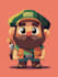 design simple 2d game characters