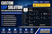 develop custom erp, CRM, saas and business management software