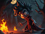 draw amazing cartoon character and scene