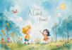 draw magical watercolor children art