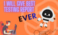 qa test and find bugs for your ai app, chatbot, or llm