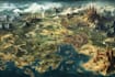 create a high quality fantasy map