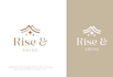 design a luxury gold embossed logo with a royal touch