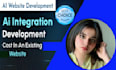 do ai website development ai integration ai agent ai chatbot