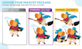 recreate your mascot logo into clean vector artwork
