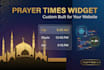 build an islamic prayer times section for your mosque or muslim website