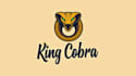 make eye catching king cobra snake mascot logo only 12 hours