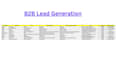 generate verified b2b leads and targeted email list