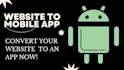 convert website into android mobile app