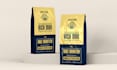 design premium coffee packging, bag, and label design