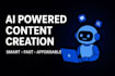 ai generated social media posts with captions and hashtags