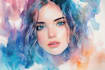 design a watercolor illustration