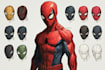 superhero character for comics