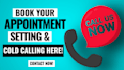 book qualified appointments through cold calling