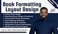 book formatting book editing, paperback formatting, kindle ebook formatting
