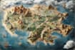 do a high quality fantasy map