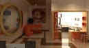 remodel modern workspace,lobby receiption design,office interior,cgi rendering