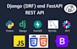 build scalable full stack python django backend, rest API and web dev