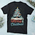 create trendy christmas tshirt design