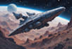 draw a sci fi spaceship art