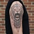 high end dotwork tattoo design for you