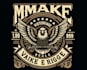 make retro high quality biker bird eagle logo