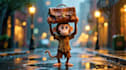 create 3d children ai animation with studio voice over