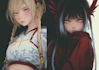 make anime drawing with anime art style character