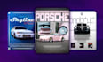 create a car flyer, banner, poster, social media design