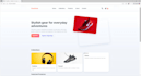 create a modern animated website using HTML, CSS and js