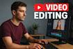 professionally edit youtube videos and short form content
