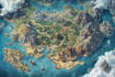 do fantasy map illustration