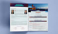 event program, fundraising gala, conference brochure design