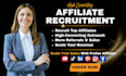 recruit high converting affiliates and influencers to scale your sales fast