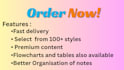 create professional and modern digital notes