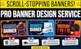 design eye catching youtube thumbnails and social media banners