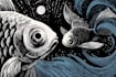 create artistic linocut illustration with fast delivery
