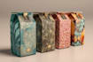 design creative poly mailer, kraft box and packaging bag