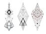 create unique custom geometric tattoo design