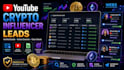 youtube crypto influencer leads with emails find verified