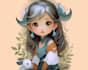 draw cute chibi character art