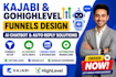 setup kajabi gohighlevel ai chatbot funnels landing page and auto reply bot