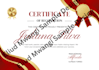 create an elegant award or appreciation certificate