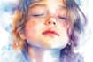 do digital watercolor illustration