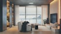 model cgi modern interior design,vray rendering,3d visualize, floor plan drawing