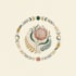 make beautiful elegant hand drawn botanical boho logo design